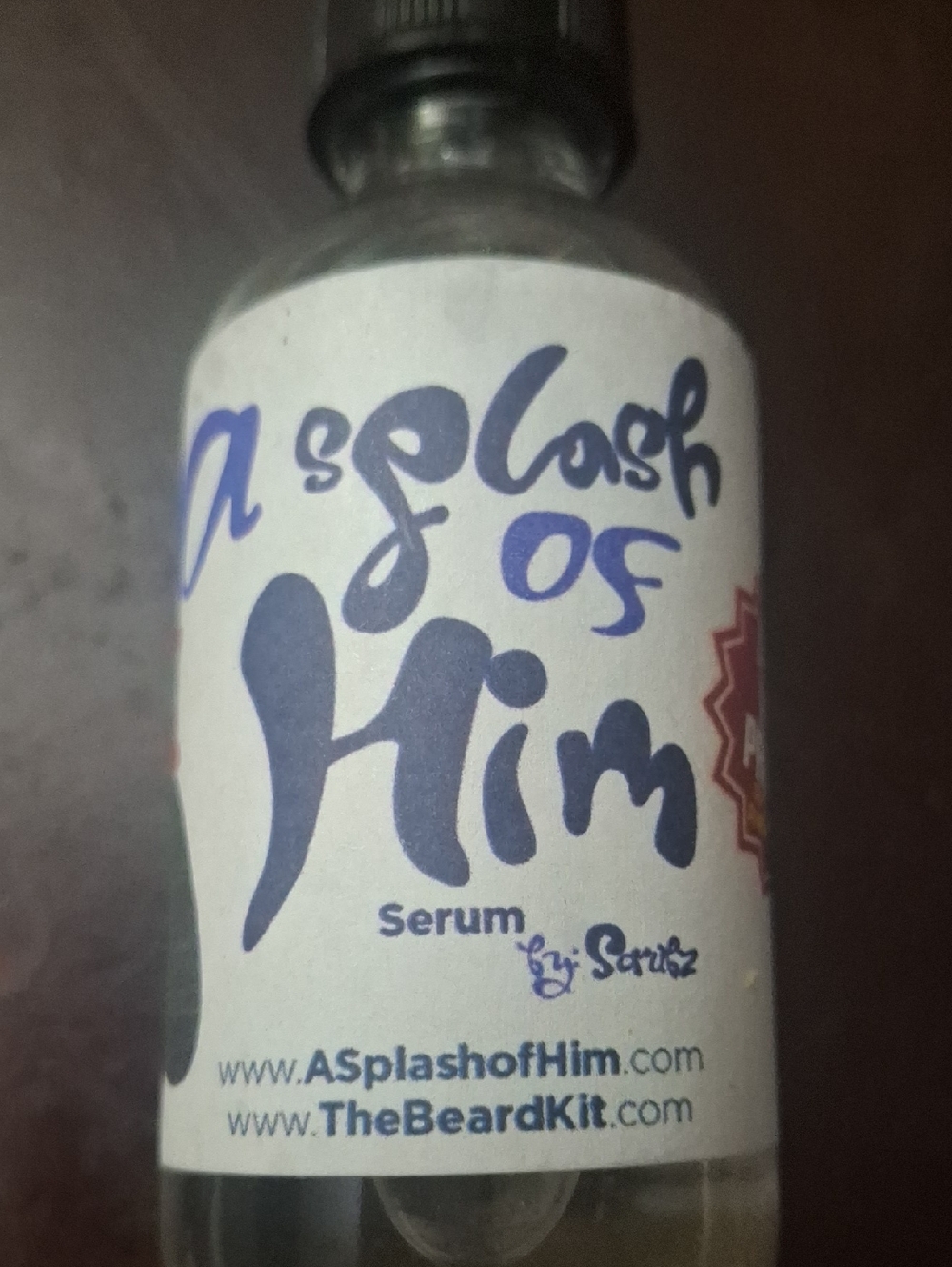 A Splash Of Him Vegan Beard Serum